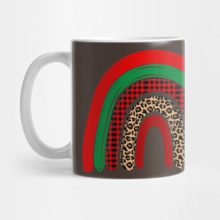 Rainbow Merry Chritsmas Gift Mug